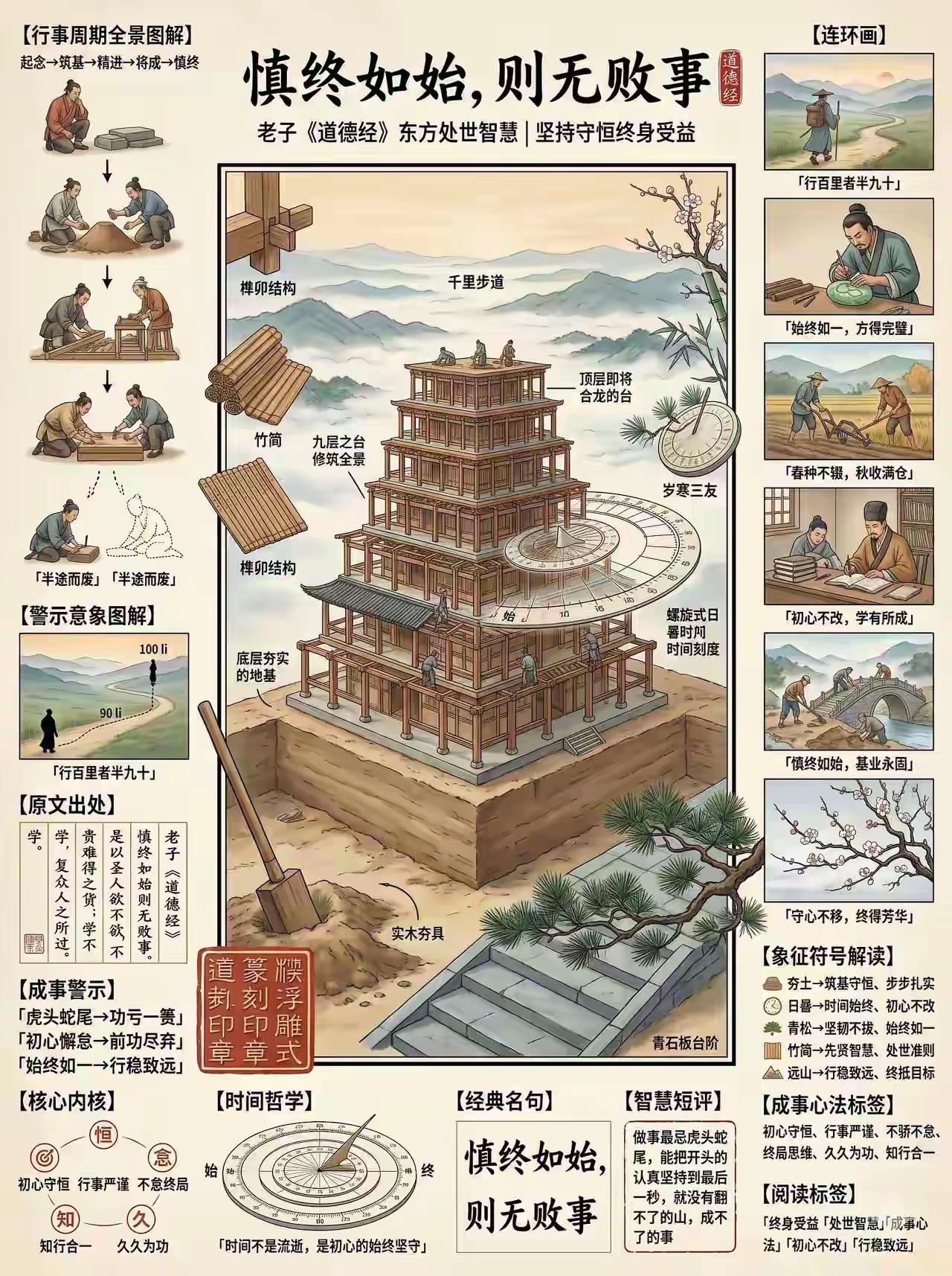 人这一生，最高级的智慧：顺应天道，修心积德🍃
世事沉浮，岁月辗转，人行走于红尘