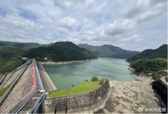 巴威过后宁波水库增蓄1.17亿立方米 宁波精准调度全市大中型水库，充分蓄积雨水，