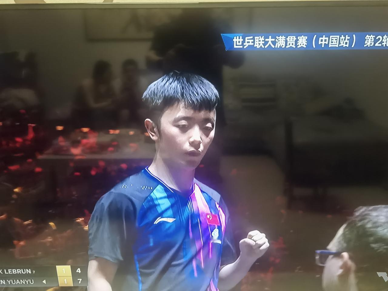 WTT中国站，陈垣宇面对小勒布伦，全面性的优势！在0：1落后的局面下，连扳两局大