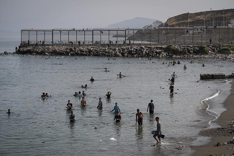 他们游向了“欧洲”，却被自己国家的石头砸了回来。
7月30日凌晨，地中海的水温大