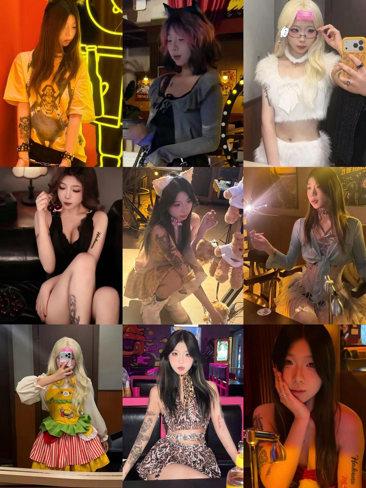 你想要的各种风格我都有多变风格 反差 女友视角 演出穿搭