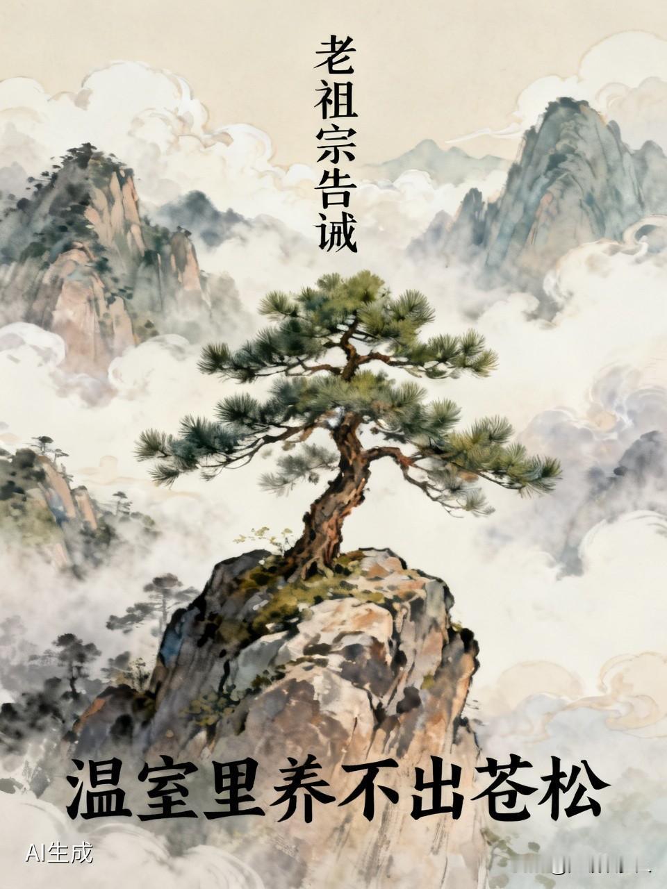 老祖宗告诫：
奉劝有孩子的家长，尤其是有男孩的，一定要让他早点“入世”。

很多