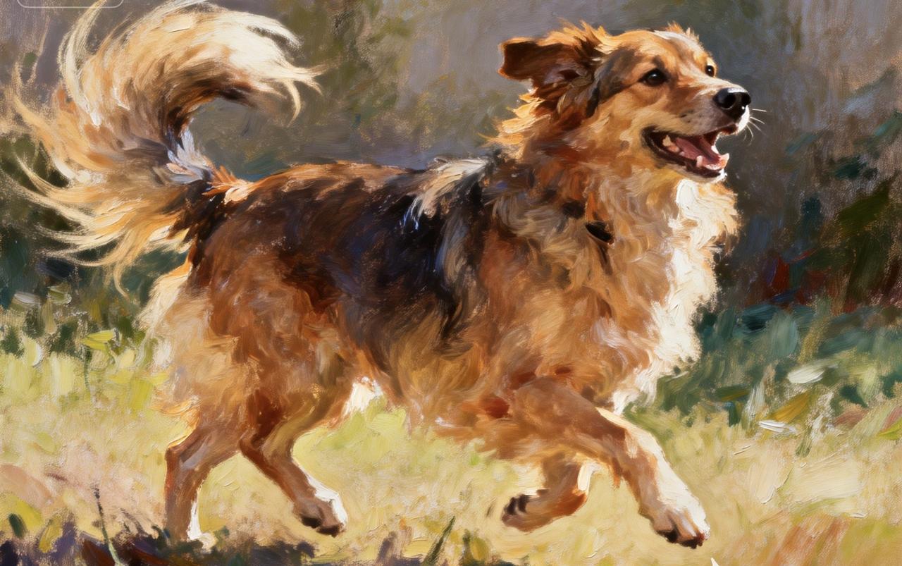 你的狗狗摇尾巴表示什么？
        狗狗总爱摇尾巴，这是它们跟主人交流、表