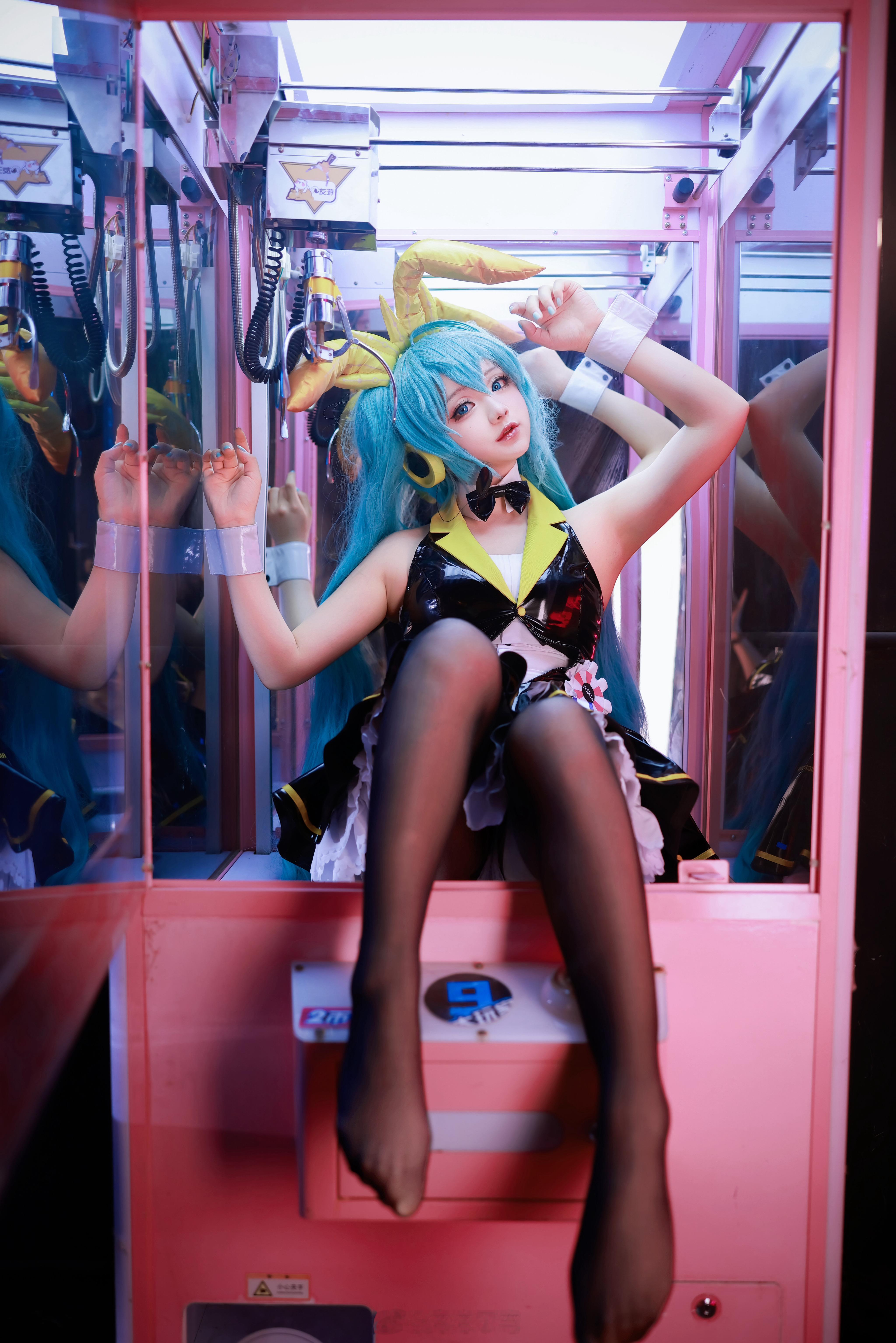 初音未来[超话]  初音cos  二次元cos大赏  miku  cosplay