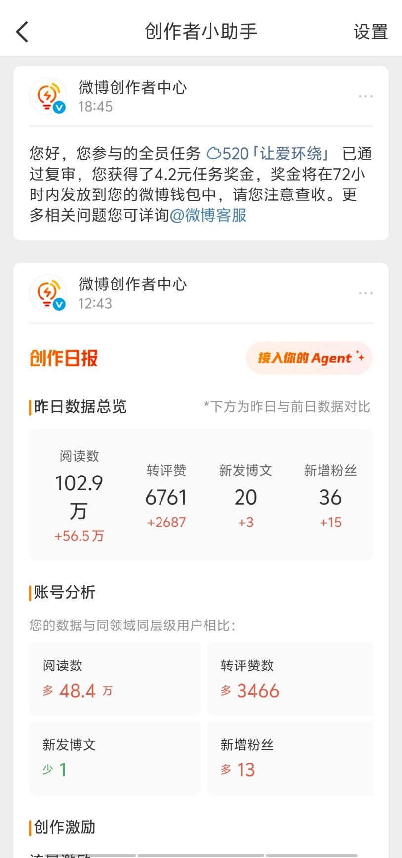 六福珠宝的活动奖金4.2元，谢谢财神爷成毅和六福珠宝！ 