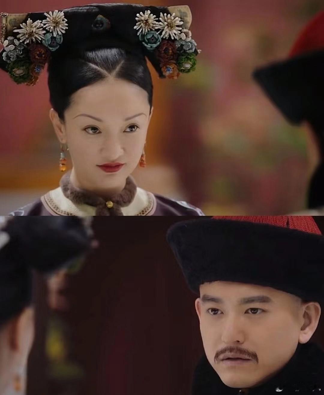 《如懿传》很讽刺的一点就是: 惢心在屋内难过，觉得自己腿断了配不上江与彬。然后下