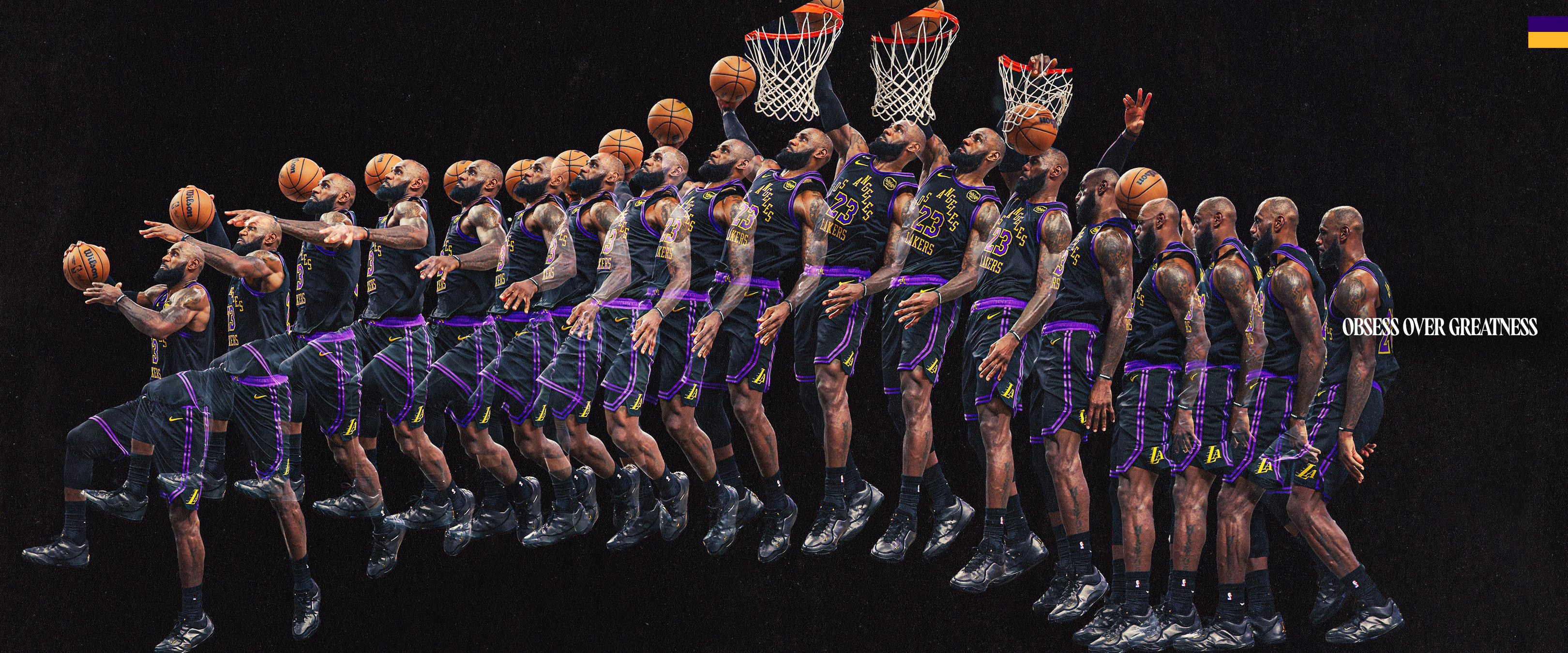 Obsession on display.詹姆斯