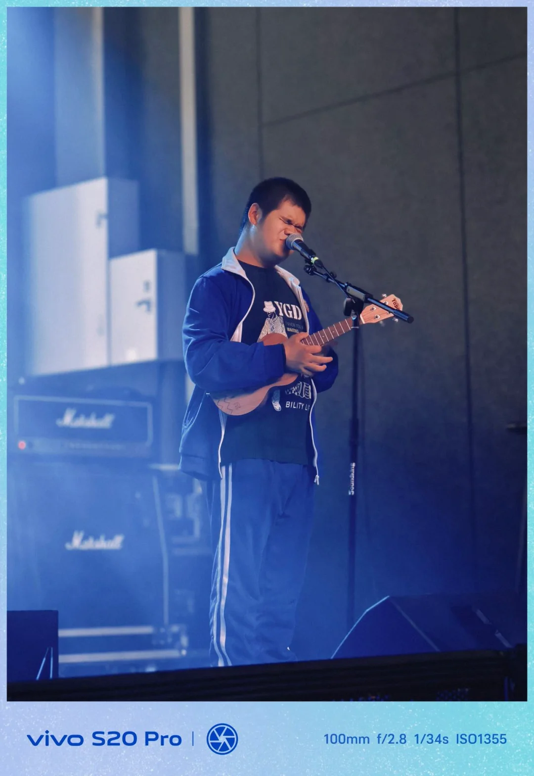 📸音乐节必备神器vivo S20金色版，美翻全场