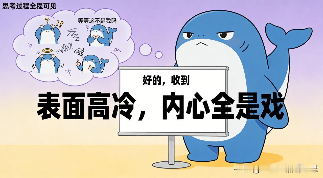 50亿人围观AI"内心戏"：它表面高冷，后台全是吐槽
最近全网都在偷看DeepS