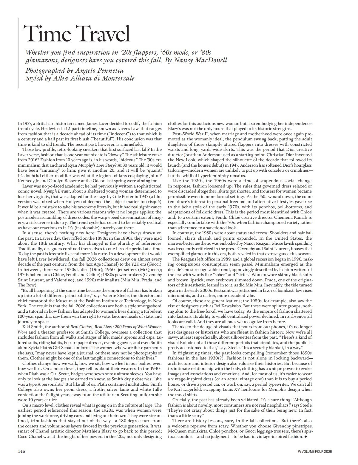 刘雯[超话]W Magazine US Vol.4 2026 ​​​