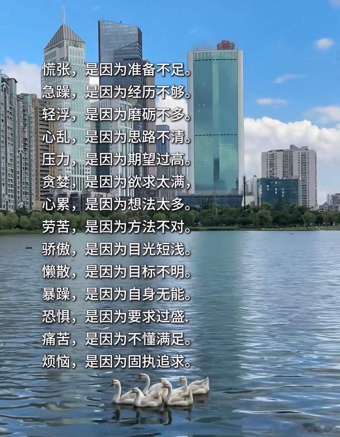 自己不努力，什么都是浮云 ​​​