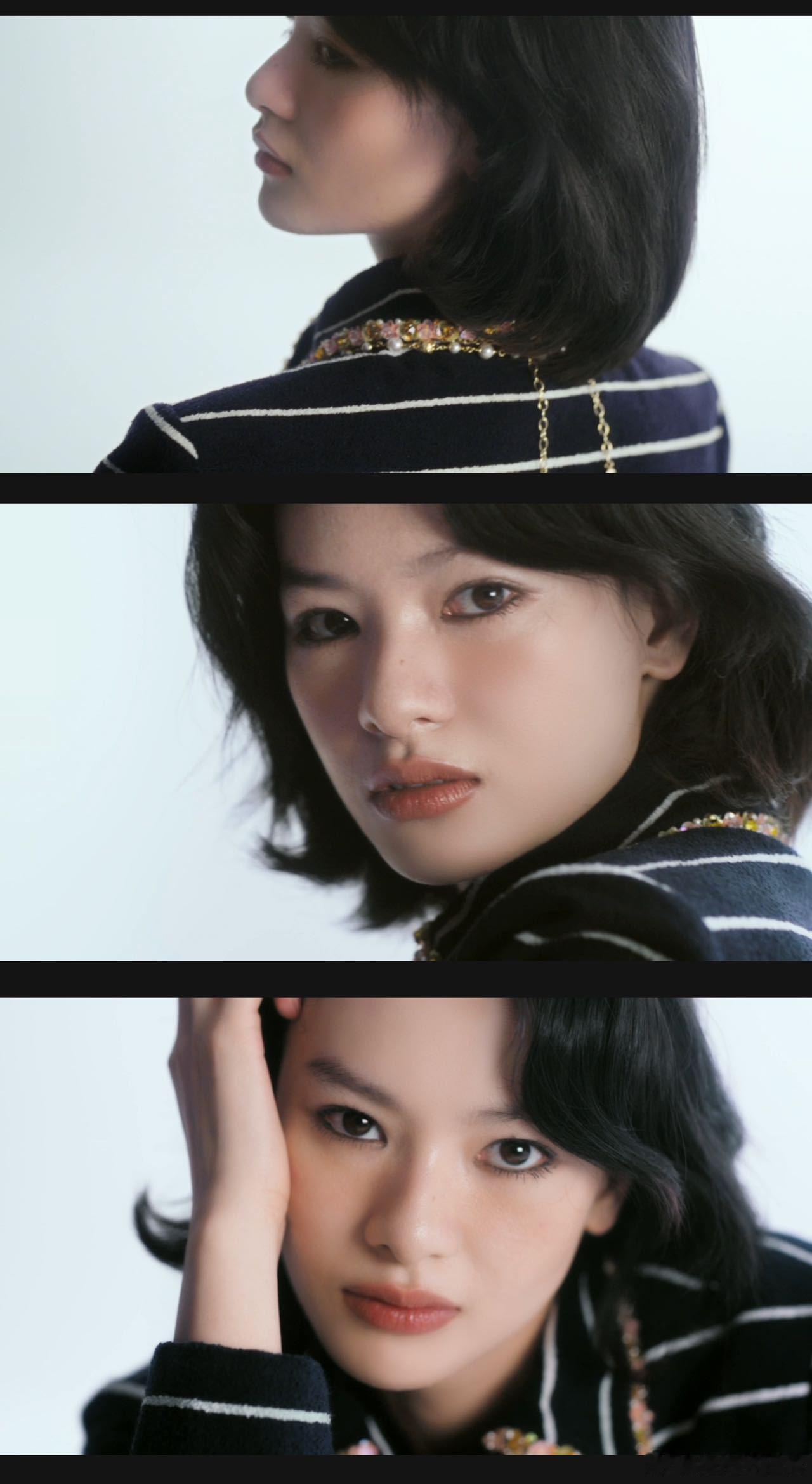 反季节穿搭是一种挑战，但邱天完美地驾驭了这种风格。充满活力的色调让冬天的寒冷也变