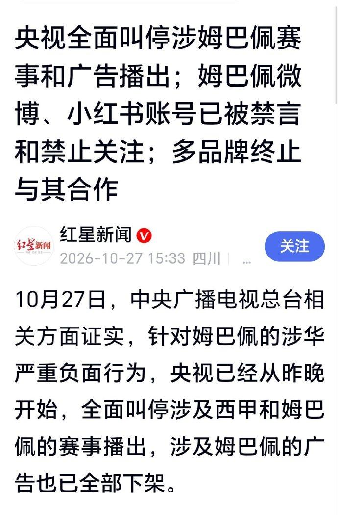 个人觉得，有必要对劣质国外艺人、足球明星、知名人士……，引入严格的制裁措施，以儆