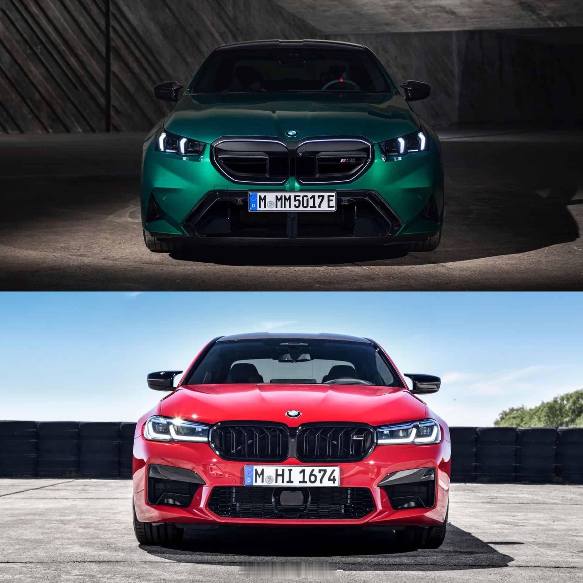 G90 M5/F90 M5新老对比，说说你的直观感受[酷] ​​​