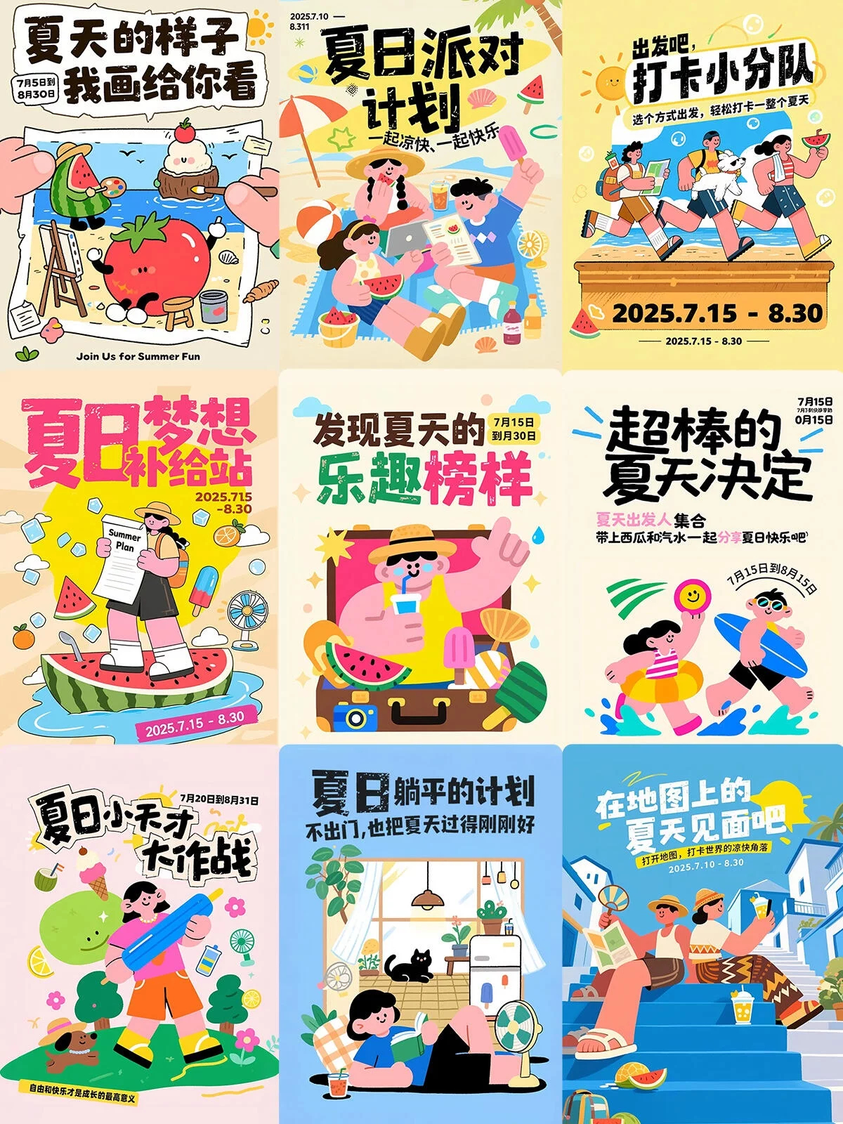ai创造营AI垫图新玩法！轻松制作10款小红书松弛感海报 ​​​