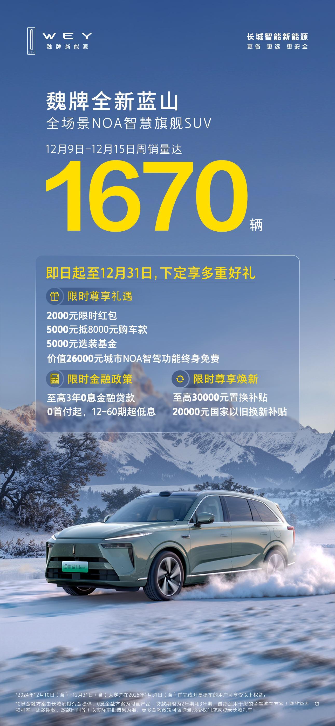 又拿奖啦，今天“2024轩辕年度十佳汽车”的大奖颁给了  魏牌全新蓝山 。另外魏