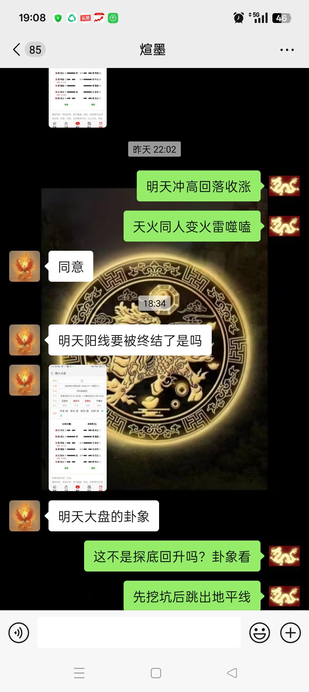 上证指数今天和明天预测。

明天有惊无险结局比今天看着还好！！，十全十美[鼓掌]