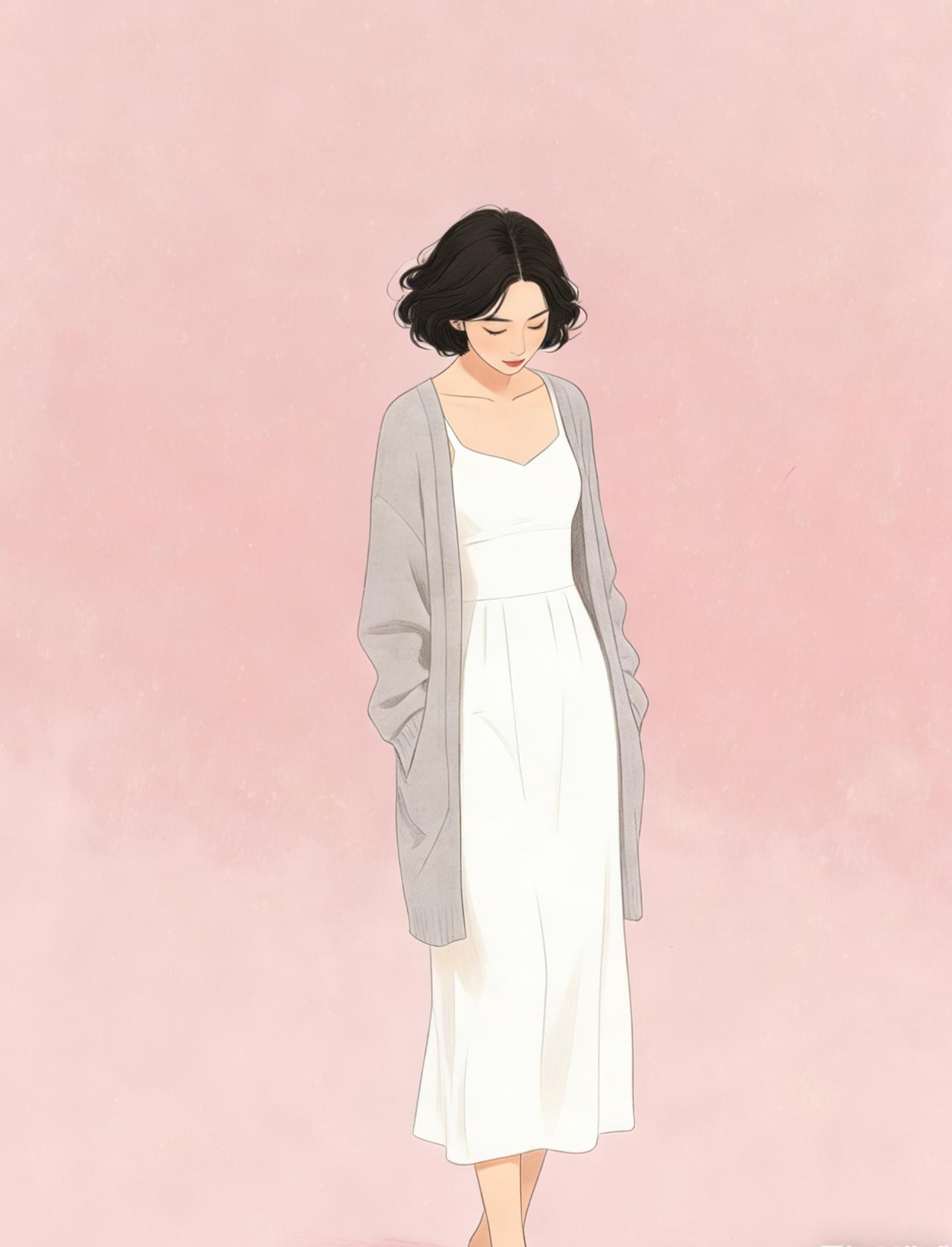 余华说：“女性进步最快的时候，是在她无依无靠，失去安全感的时候。”

绝望是中年