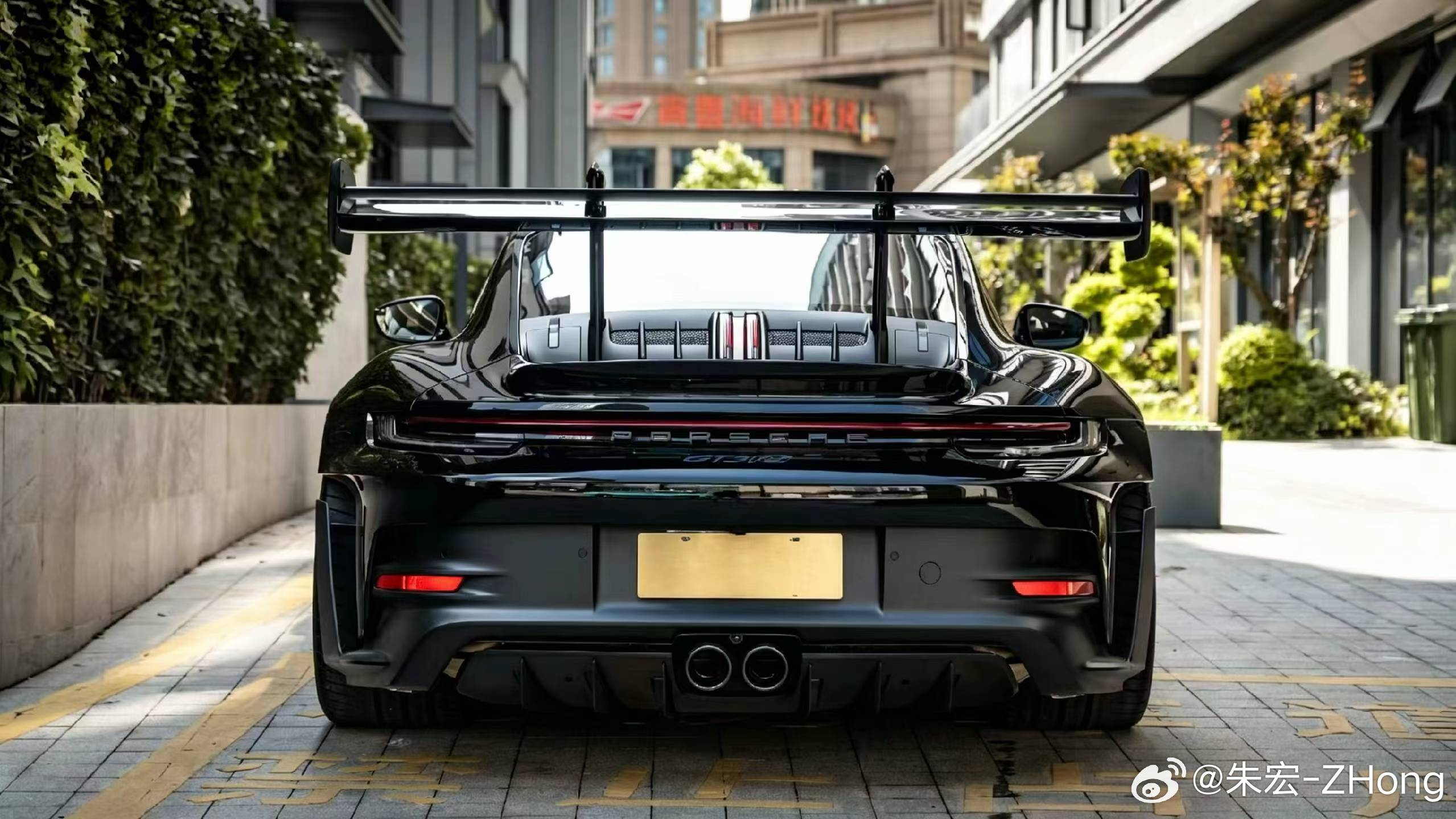 保时捷911 GT3RS 黑色 539.9 万（包牌落地）