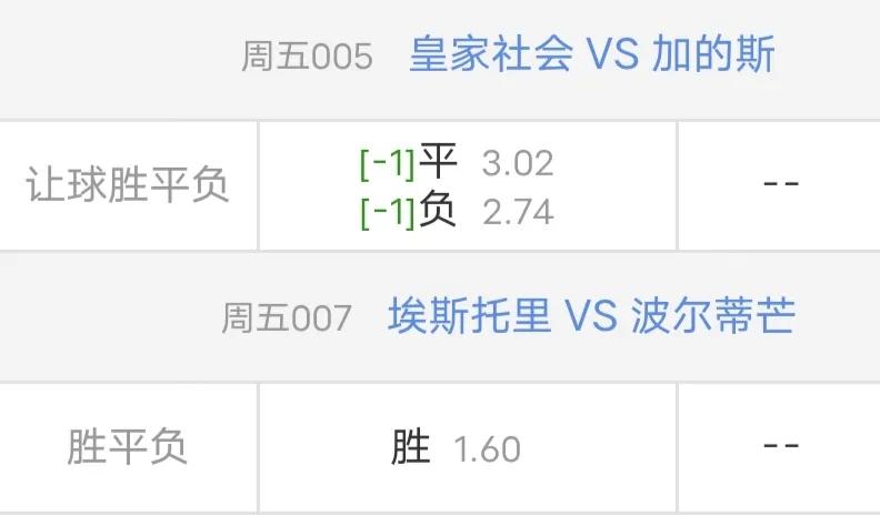 皇家社会能在主场打爆加迪斯吗？