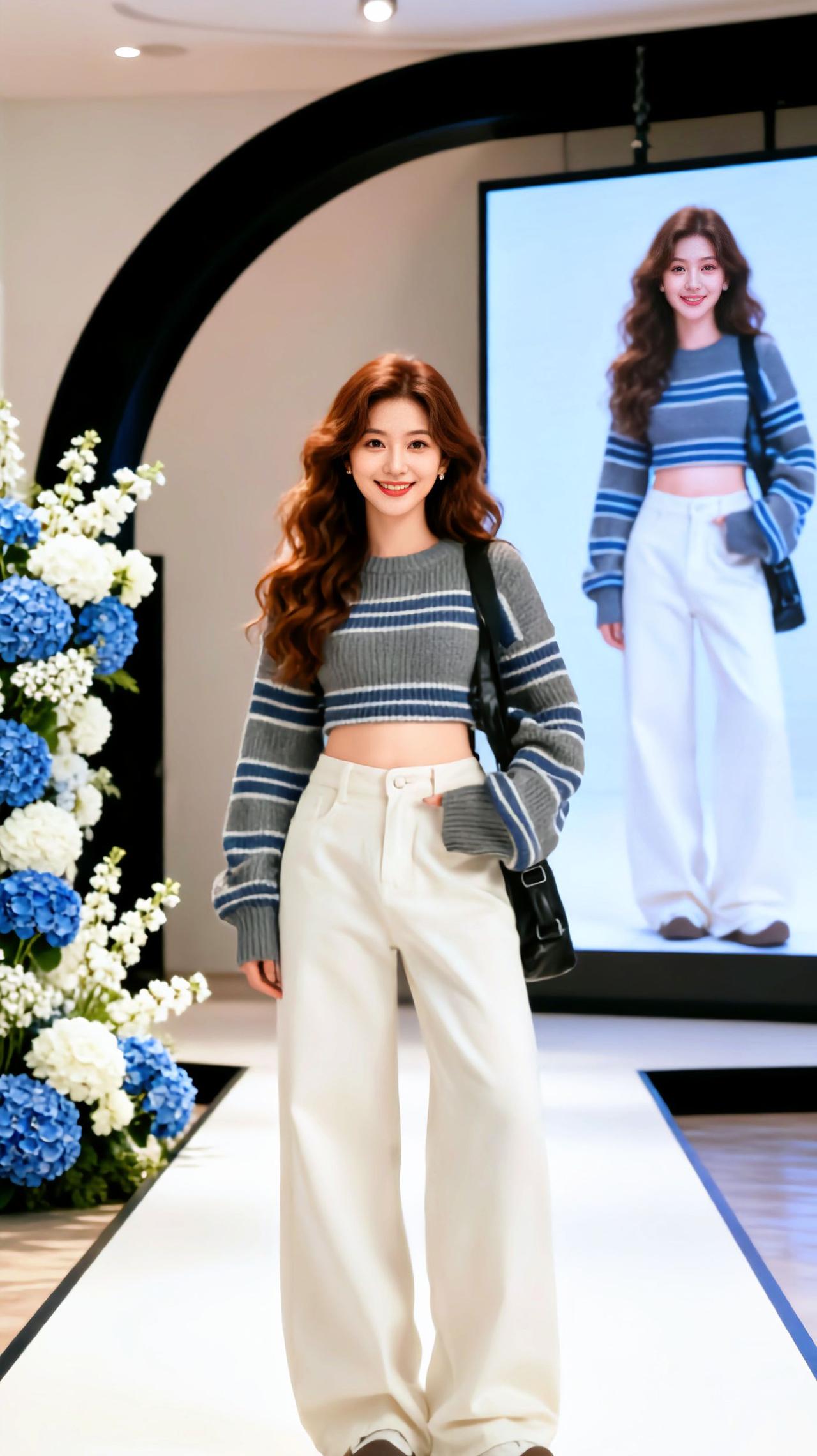 牛仔裤搭配 chic风 牛仔裤穿搭 直筒阔腿裤穿搭分享 申请加入早春穿搭圈