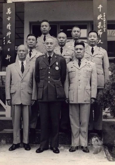 1959年1月8日，陈诚与国军首长