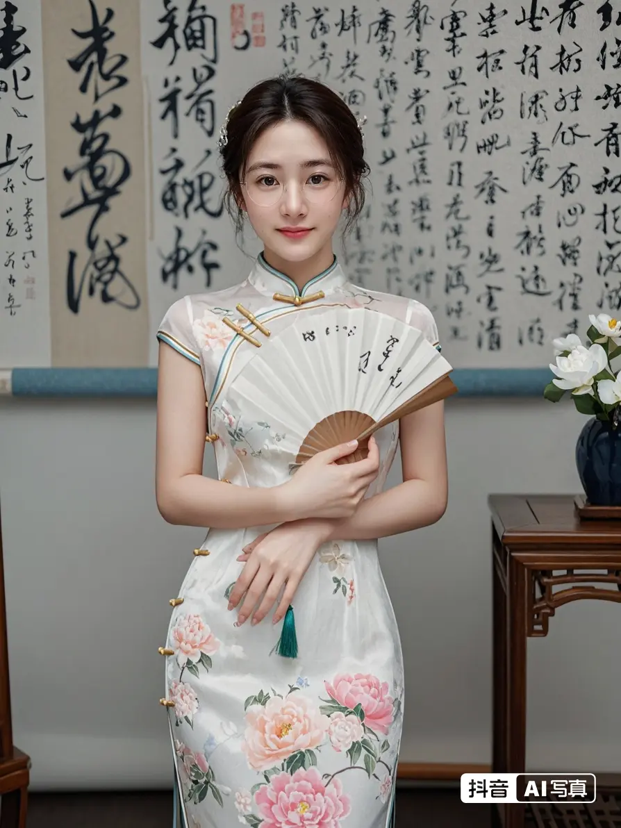 感谢抖爸爸让我没出门没花钱拍了一套写真。“美颜是美颜，本人是本人。美颜...