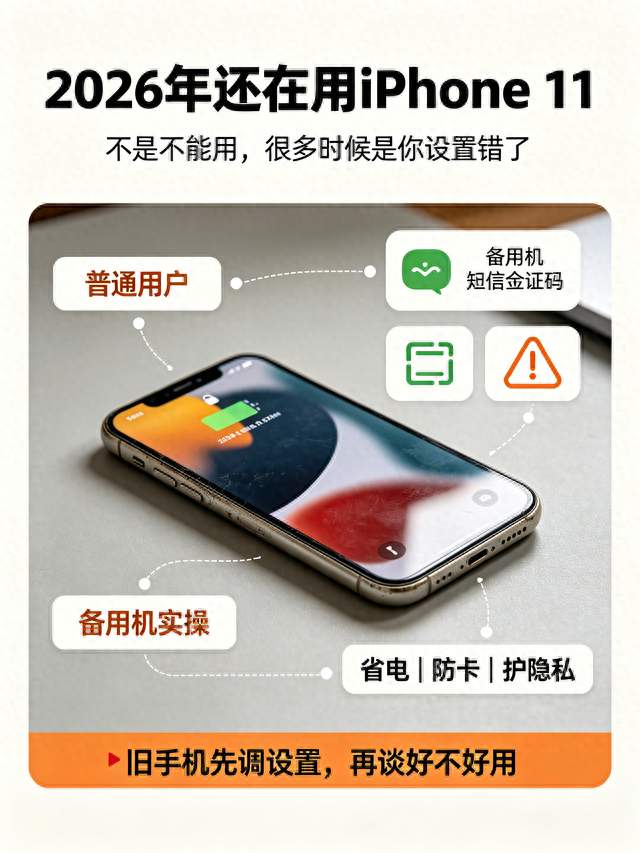 2026年还在用iPhone11，到底图啥？我当备用机用了一周，说点实话