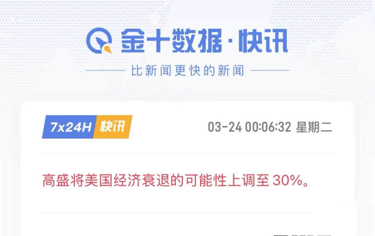 你说高盛这是又做空美国了吗？

要我看信他这辈子有了，顶多想想他这句话背后能给他