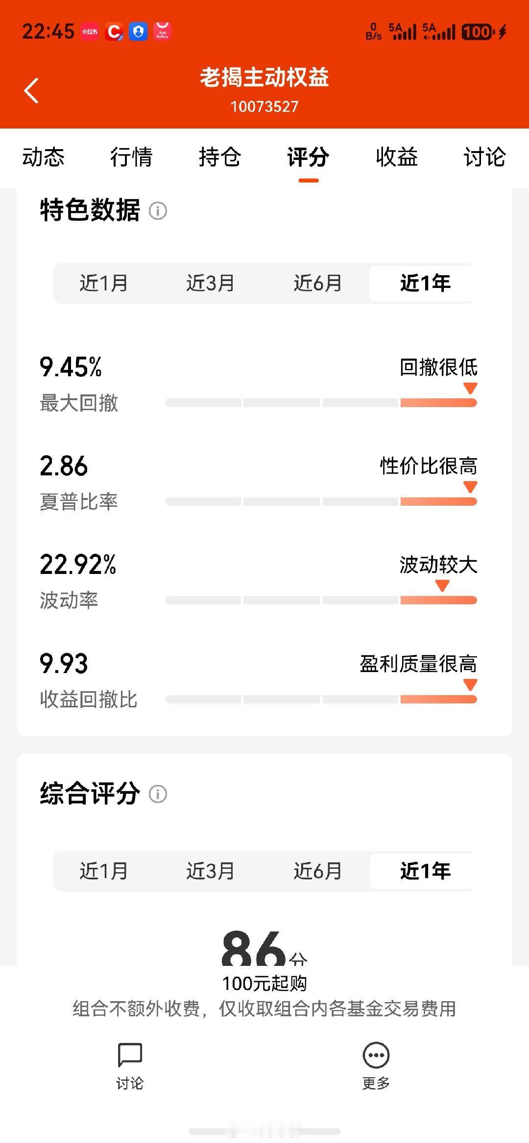 老揭主动权益净值再创历史新高，年化逼近15%了，十年成长优选离历史新高也仅一步之