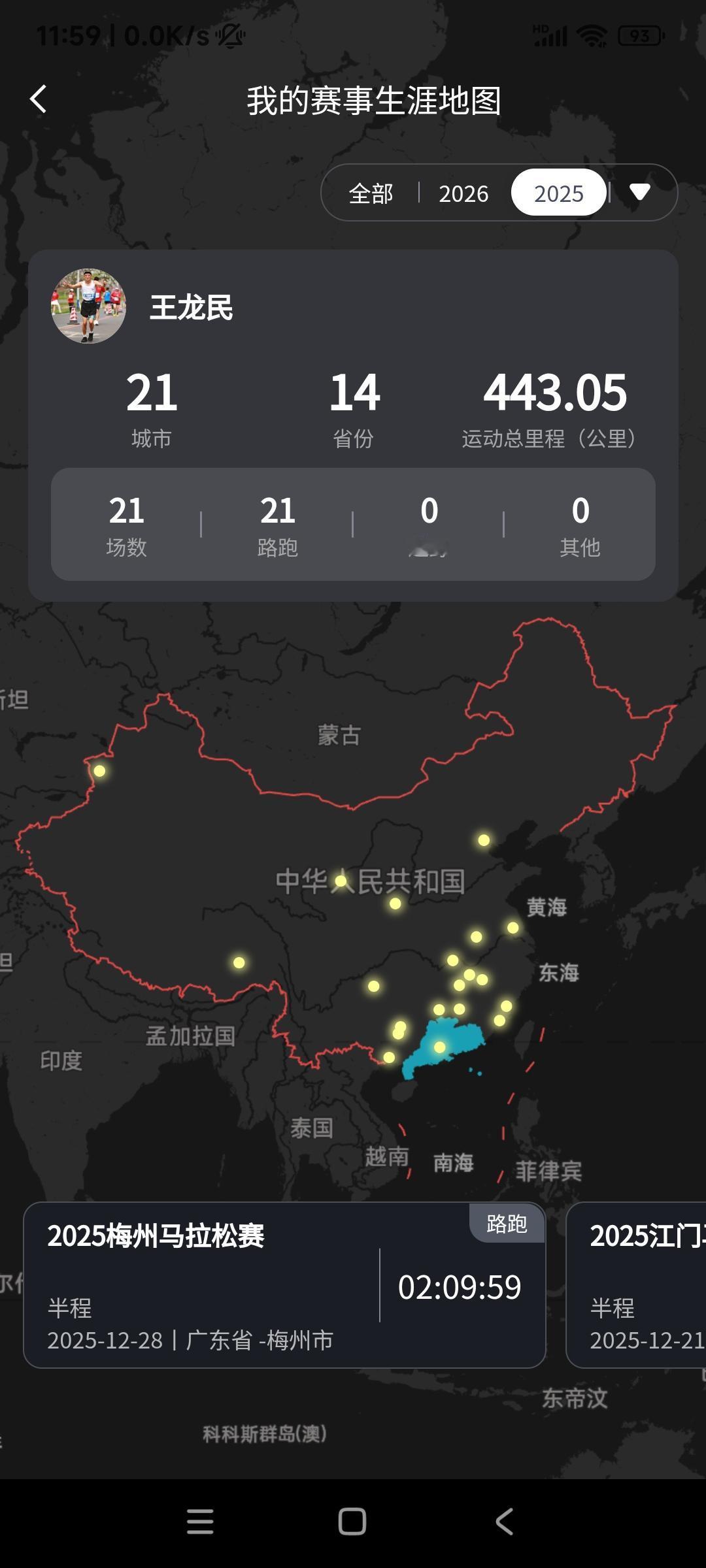 有人说全国七十岁以上参加马拉松比赛（全马+半马）有两千人，问了一下豆包，应该没有