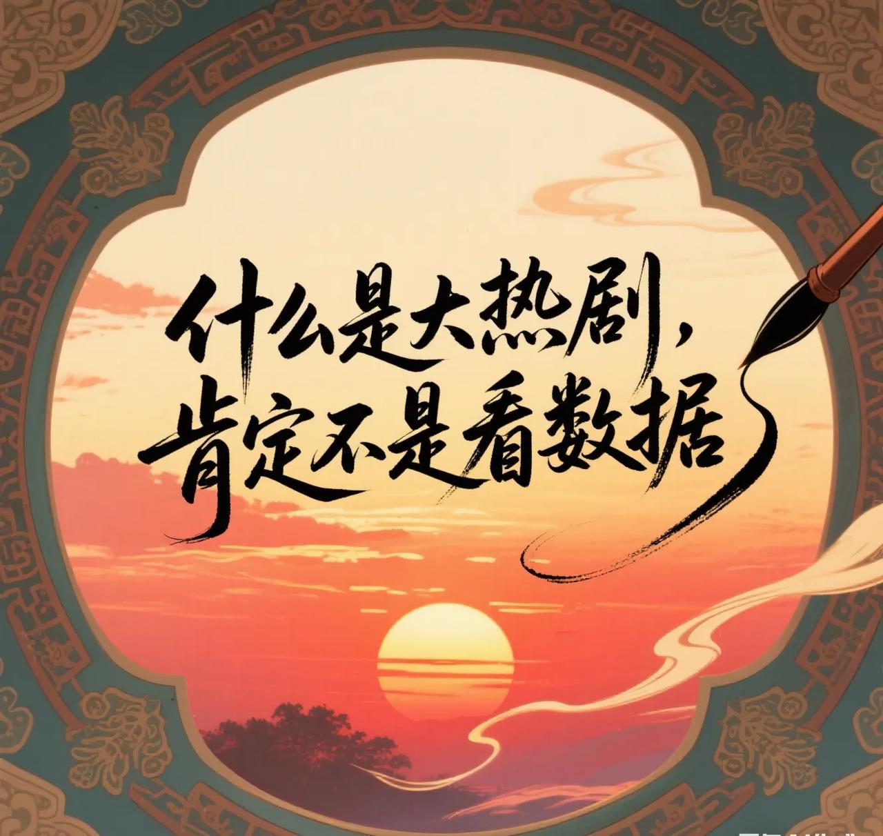 告诉大家一个绝对靠谱的热剧评判标准，不是网上所谓数据能比的，95%靠谱！
单位食