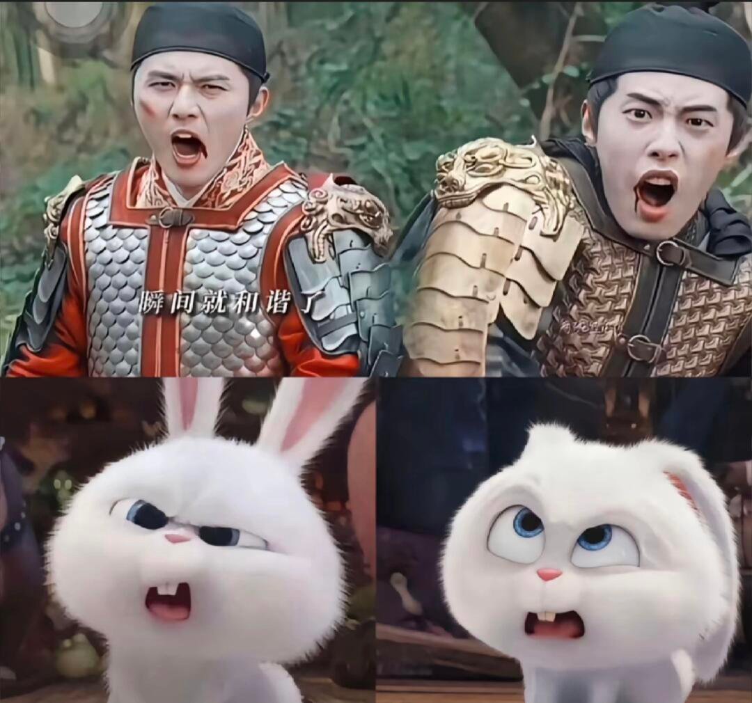 九重紫就他俩争皇位啊？🙃九重紫看到庆王和太子打架这段简直笑亖我了宋墨直接一人给