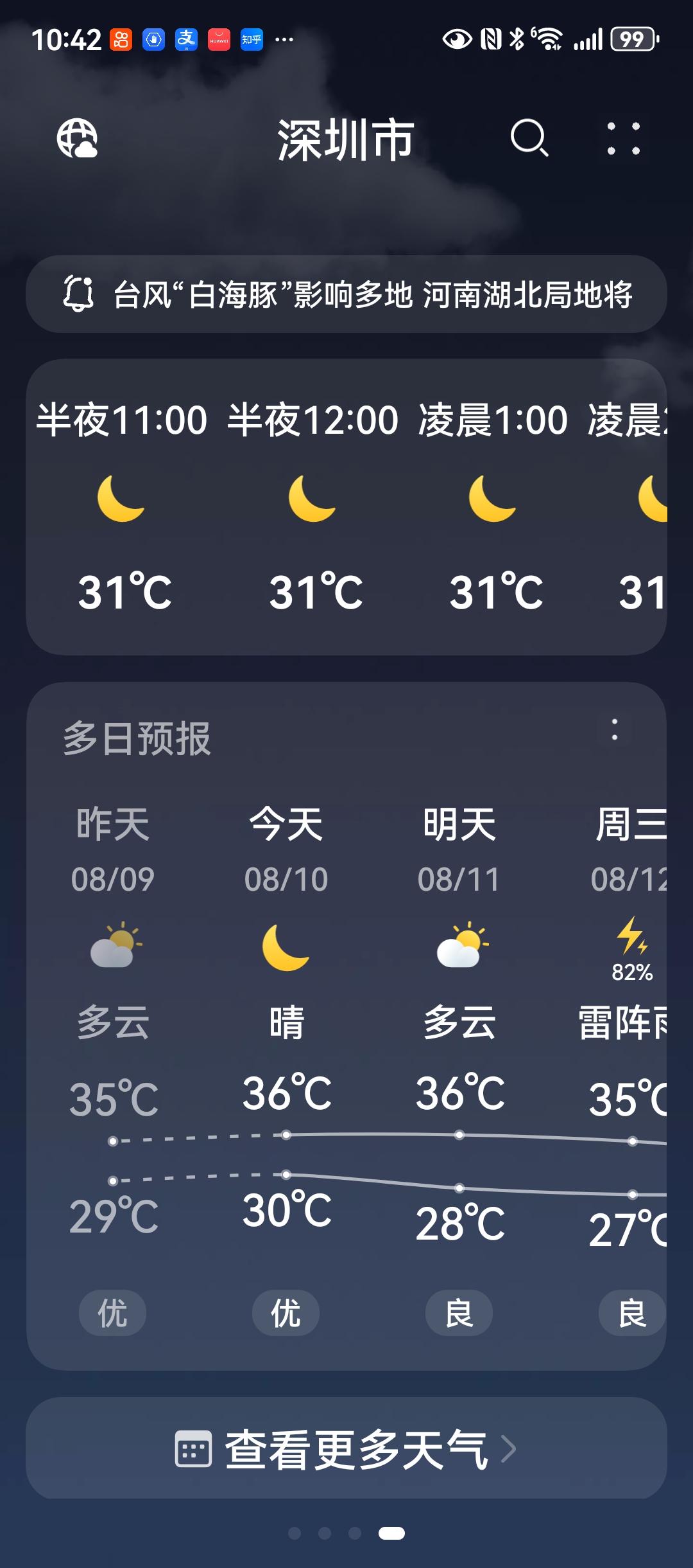 深圳这几天天热得发了狂，体感温度直逼40℃。一阵风吹过来，不是凉风习习，而是热浪