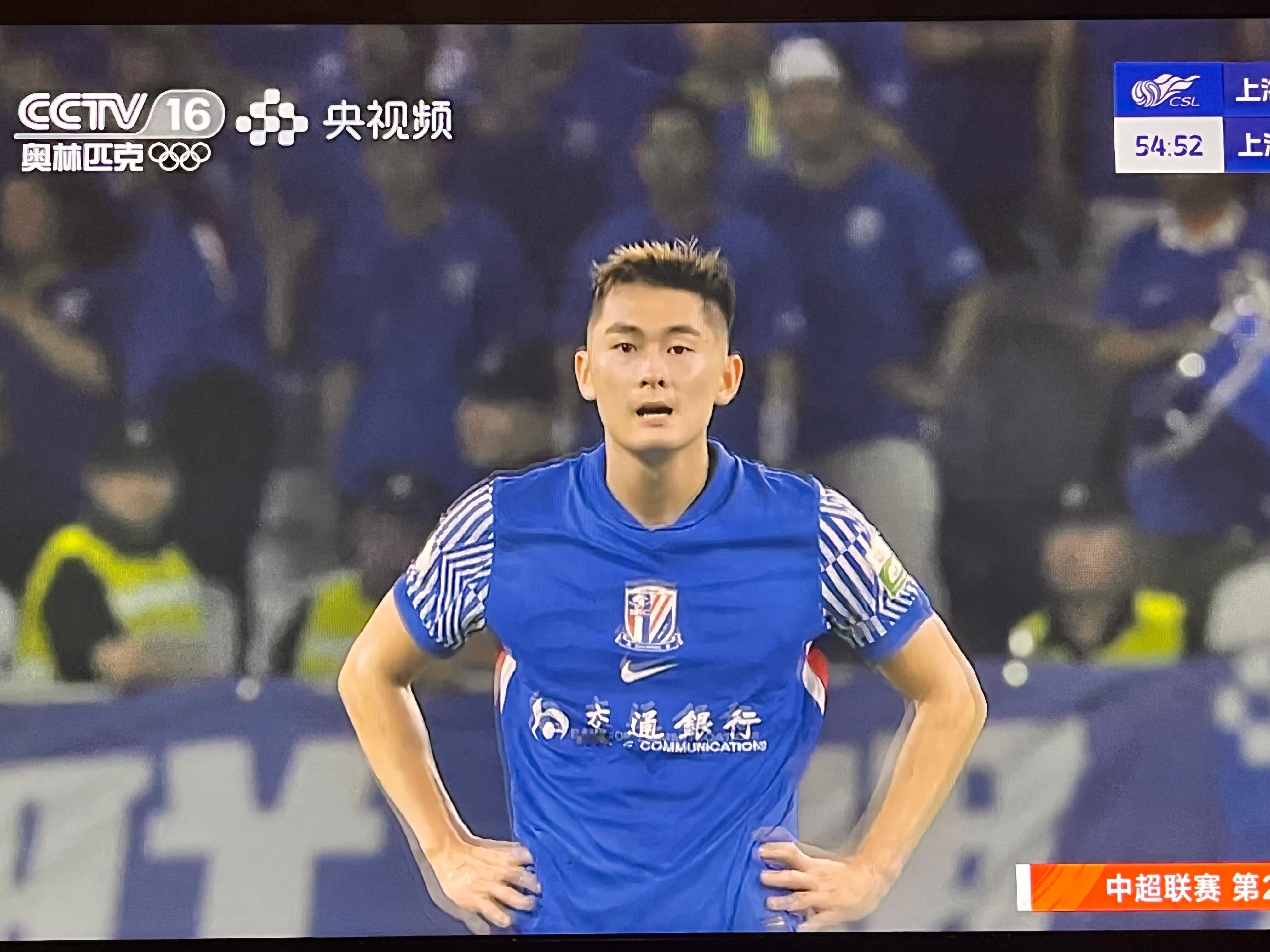 陈晋一扳回1球，申花士气起来了，海港有点乱了，门前风声鹤唳。中超联赛上海申花vs