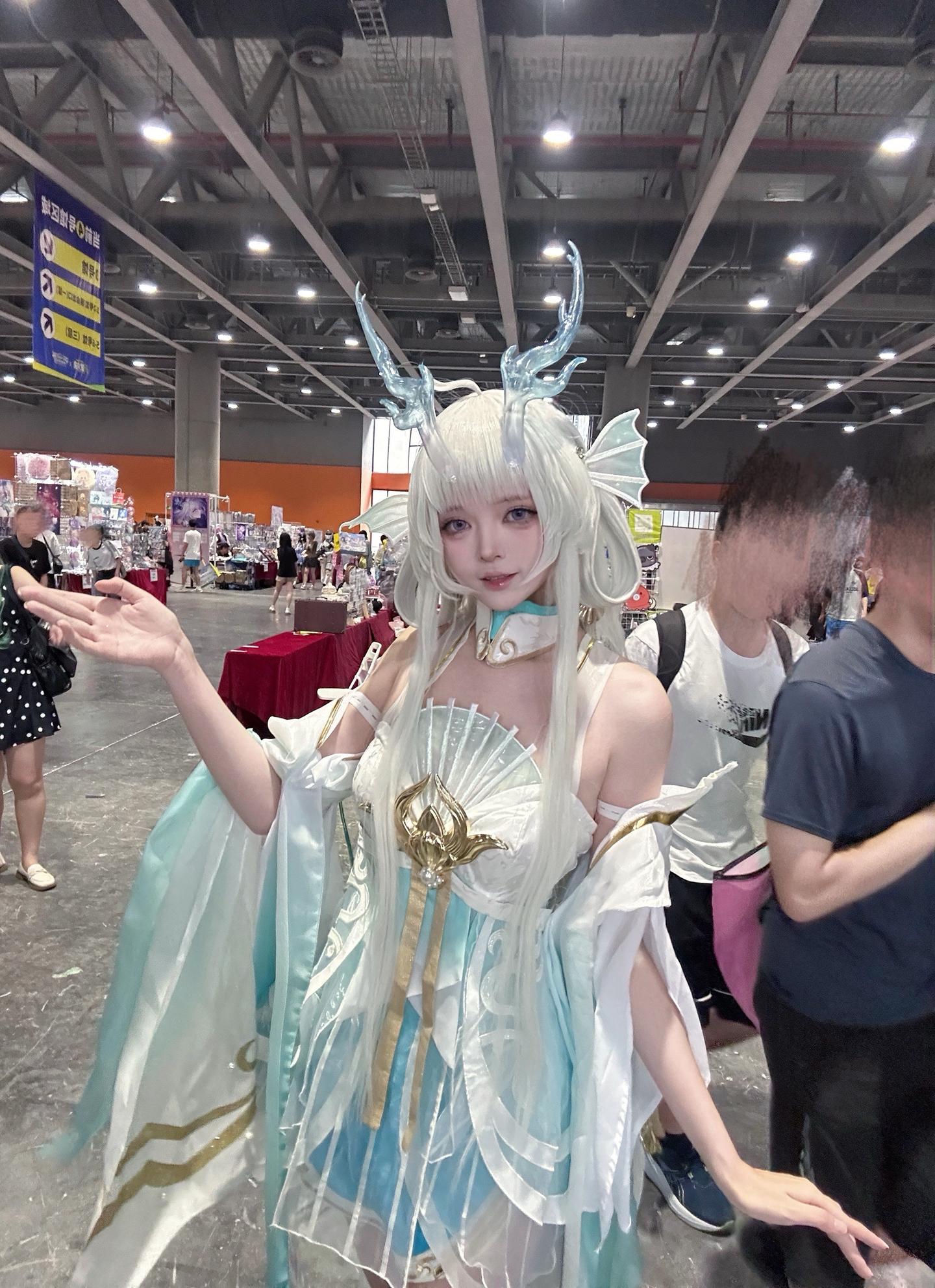 好久没有去这么大的漫展玩了！好多建模怪