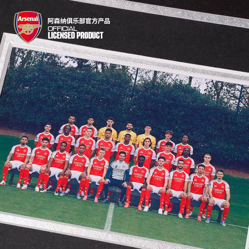 阿森纳25/26赛季集体签名球衣 arsenal阿森纳旗舰店官方正品25/26赛