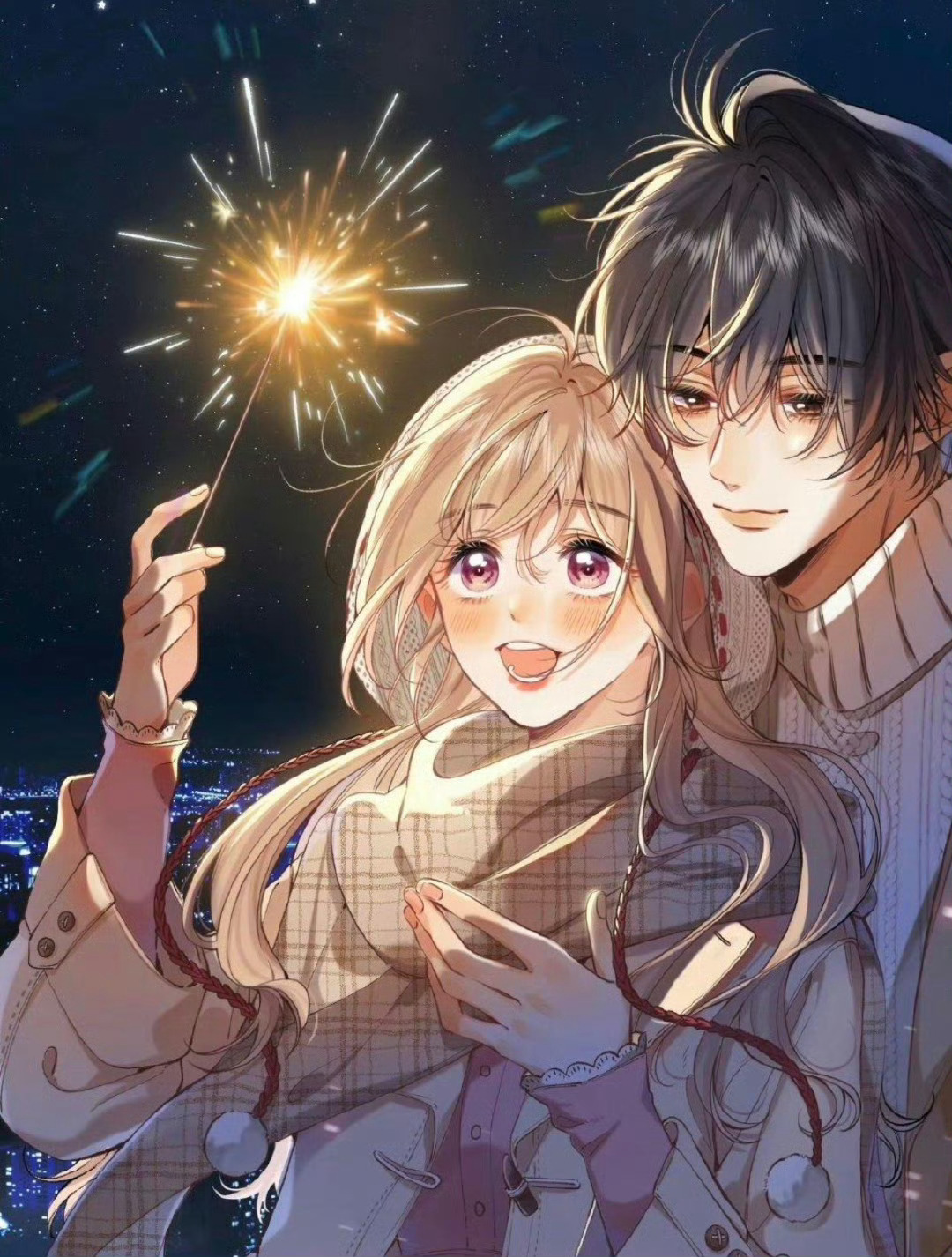 #被漫画的一张婚卡甜到了# 看到了这张婚卡的第一瞬间真的也是被甜到了呀，这样甜甜