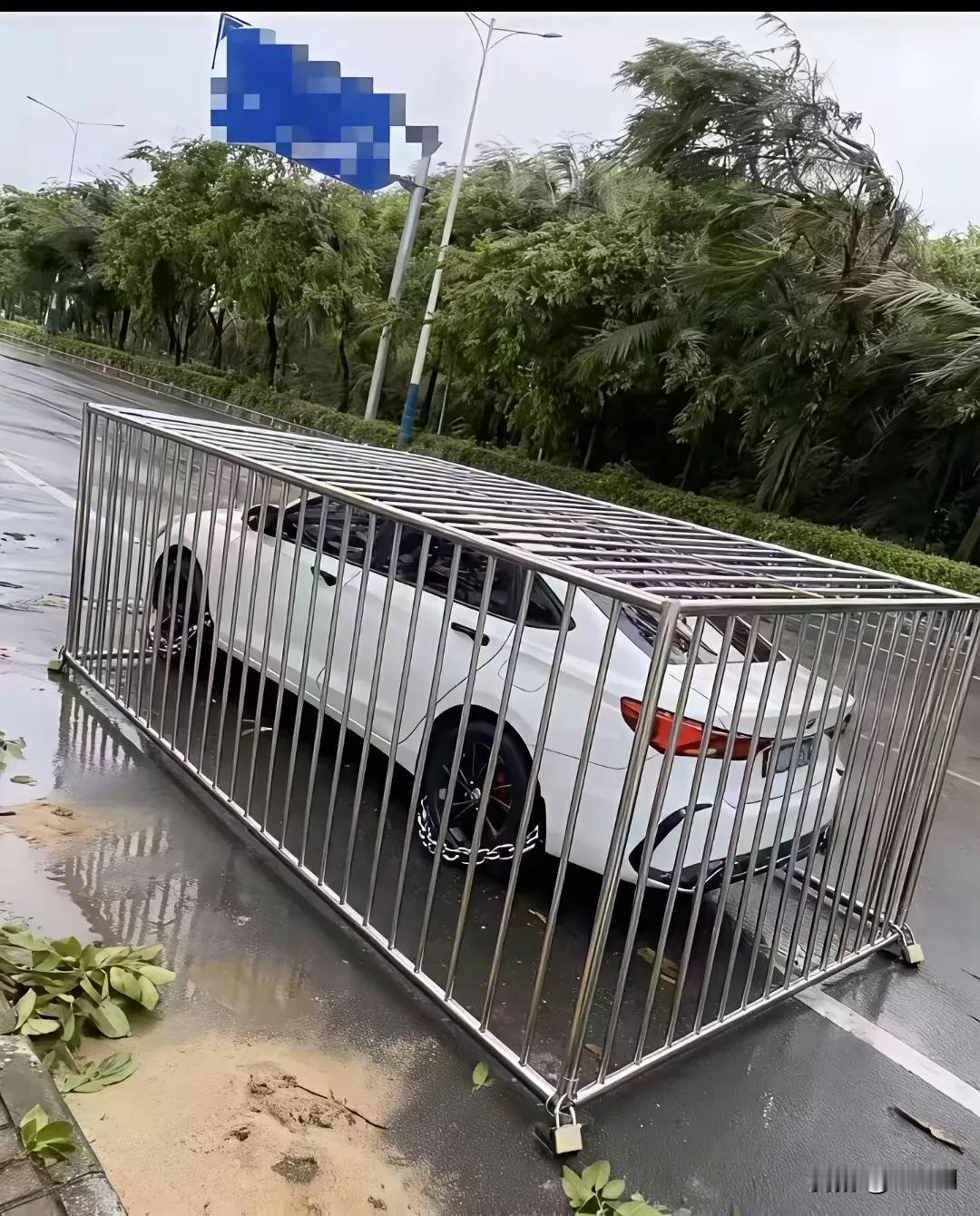 为了应对台风，老百姓也使出了浑身解数！