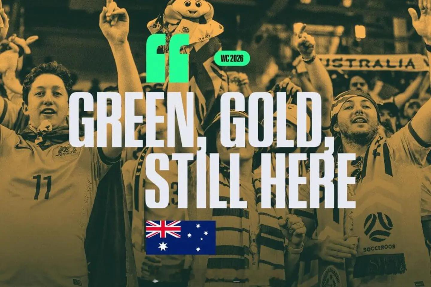 TA《The Language of Soccer》：D组 澳大利亚Green,