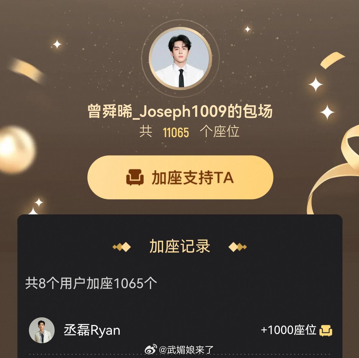 人帅心善丞磊为曾舜晞田嘉瑞新剧《月鳞绮纪》包场了 