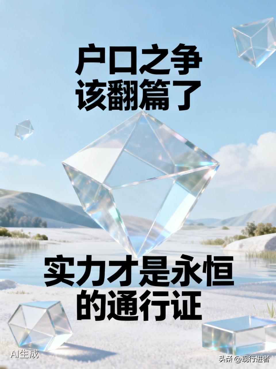 户口之争该翻篇了！在这个社保全国联网、落户门槛逐步放开的时代，户口早已不再是决定