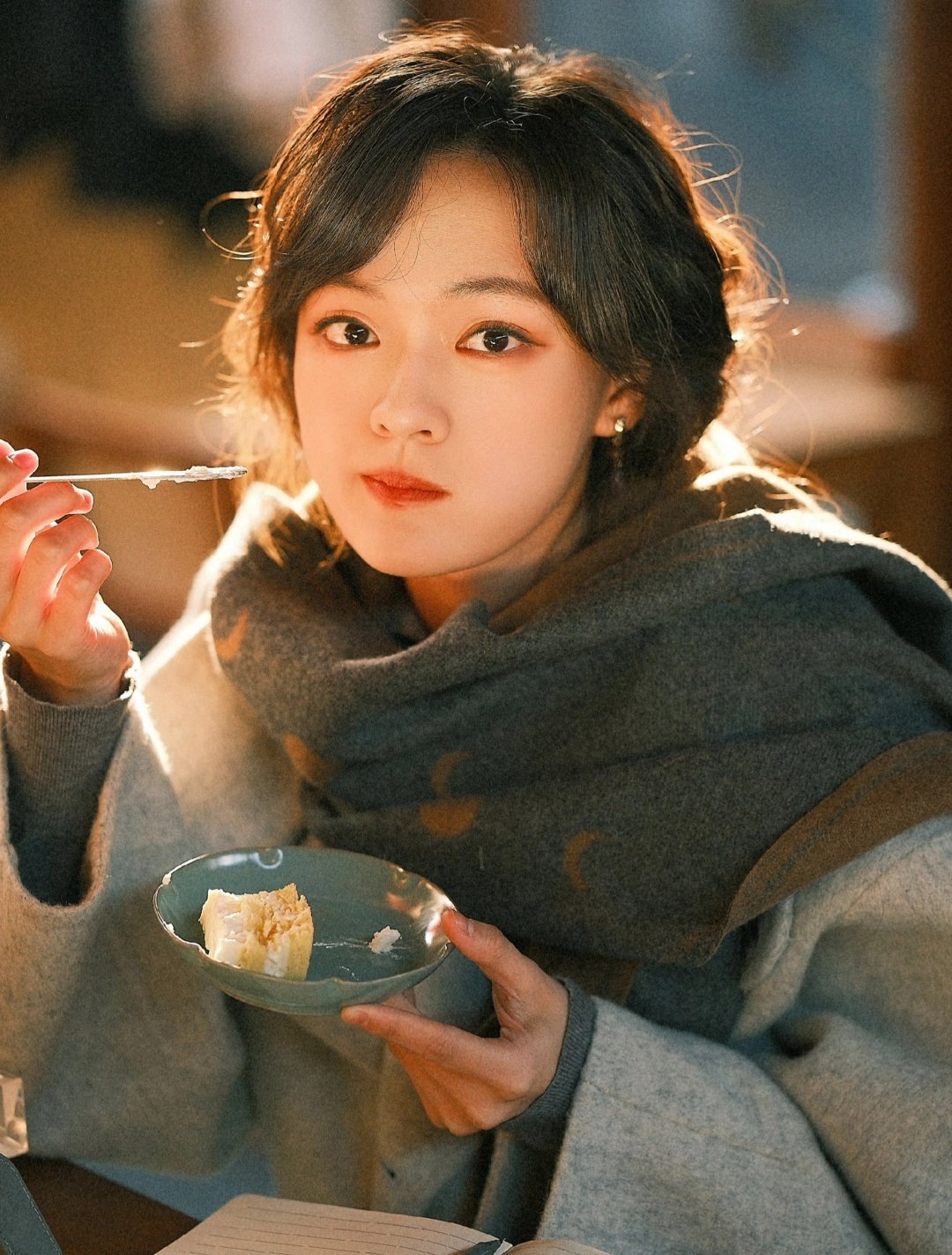 文淇冬日灰色穿搭写真～ 