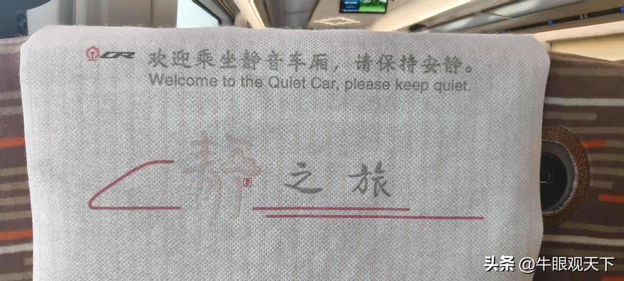 安静旅途，有你有我

第一次坐静音车厢，长见识了。
咱还真是孤陋寡闻。下午2点多