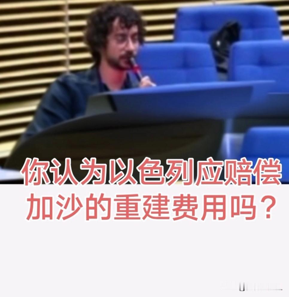欧盟被灵魂拷问，回答竟如此直白，以色列的罪行，加沙人民的死亡她们发声非常谨慎，而