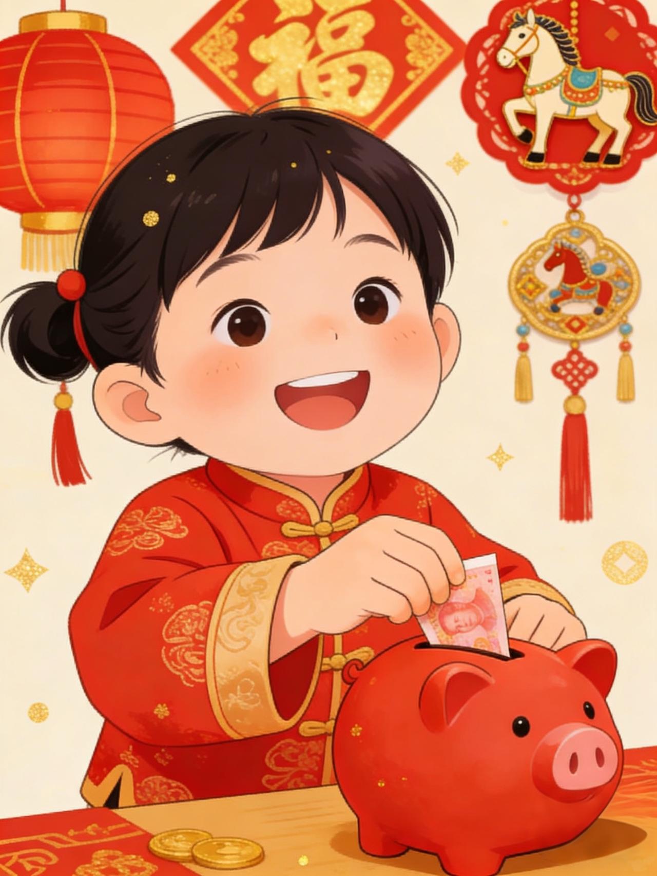 你觉得孩子的压岁钱应该怎么用？

哈哈，说起孩子的压岁钱，那可是春节里最让人“眼