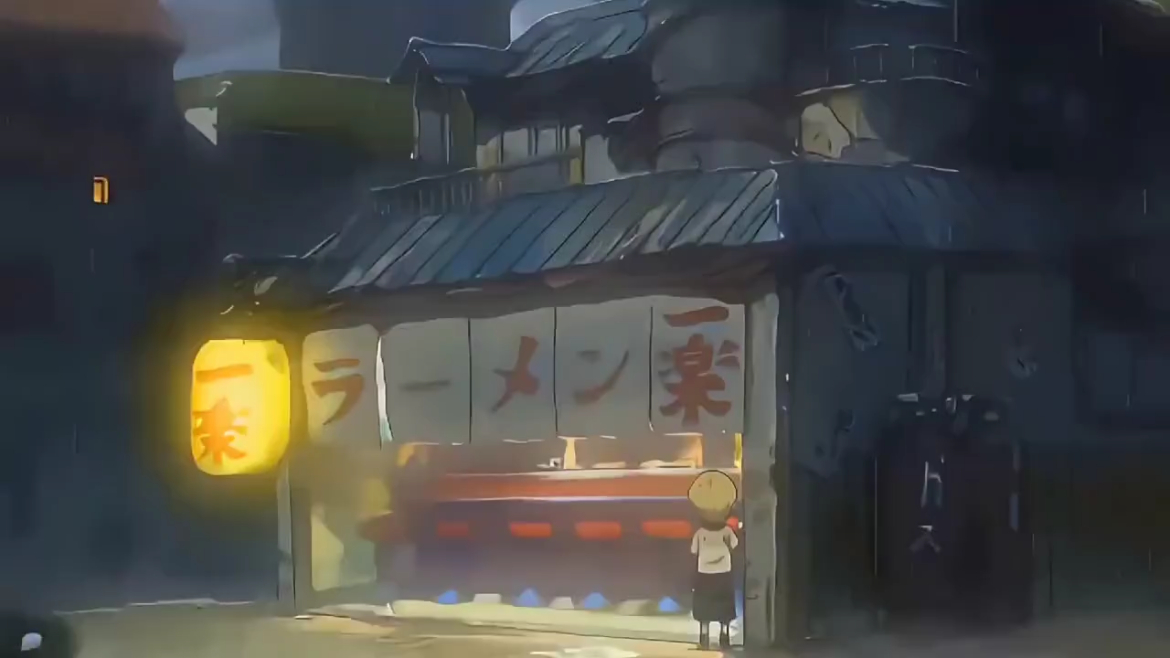 一乐拉面馆一直都是鸣宝的避风港[抱一抱]惹人怜爱的顺毛幼鸣[爱你]#火影忍者##