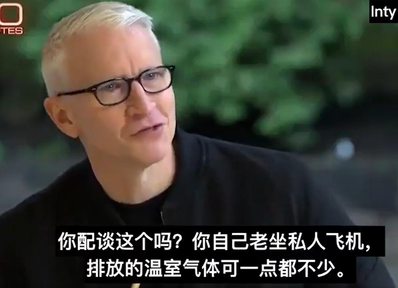 前世界首富，环保教父比尔盖茨在接受《60分钟》访谈时,在主持人的尖锐提问下，尴尬