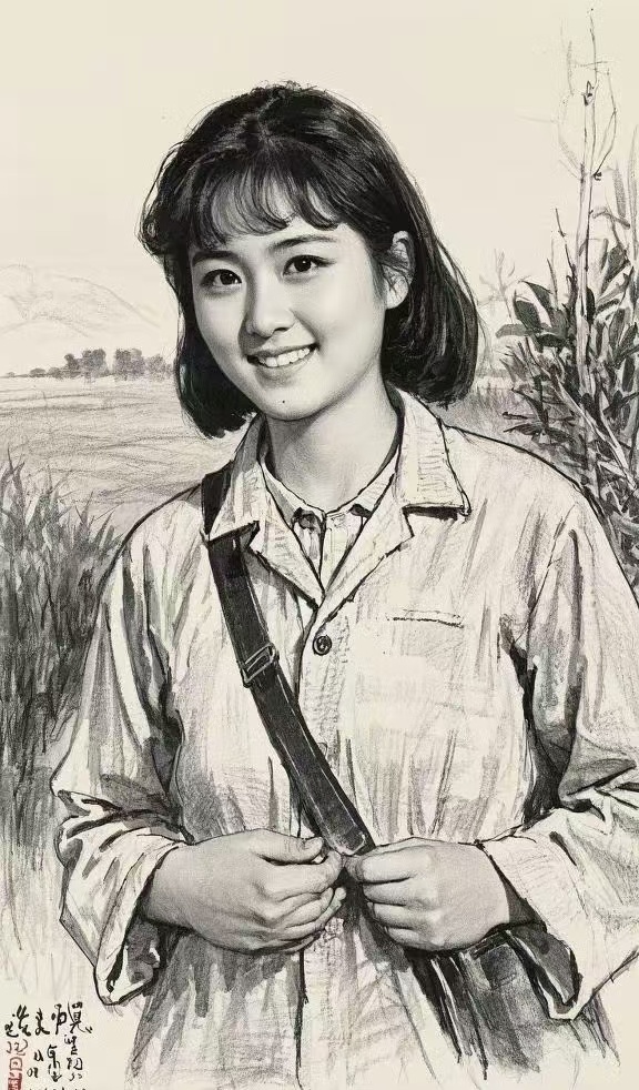 有些面孔，可能只属于某个年代。的确与现在的美不一样，有种天然不施粉黛的女性美，非