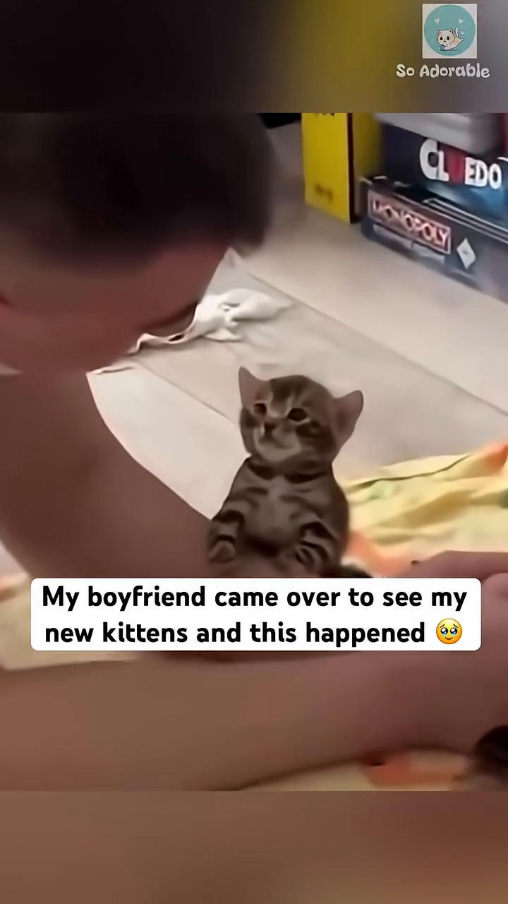 My boyfriend came over to see my new kit